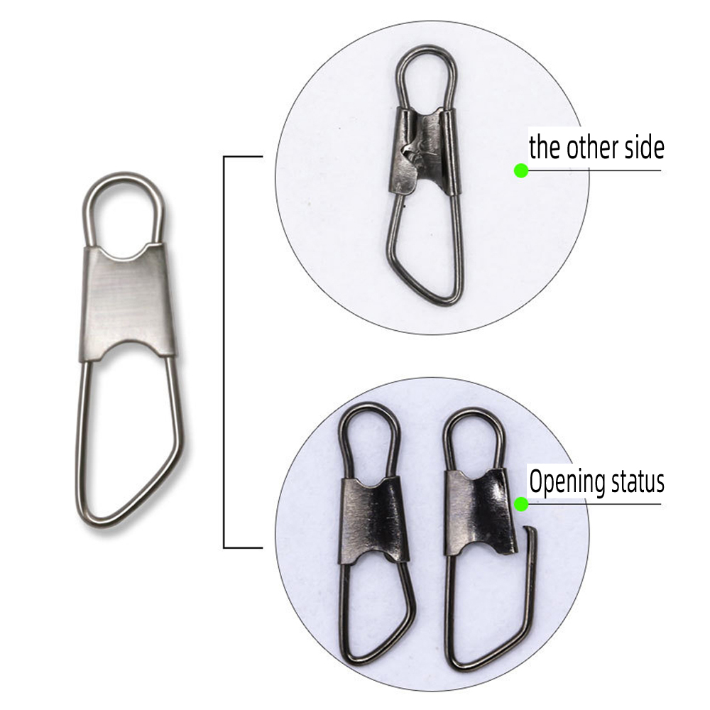 DNDYUJU 100pcs Carbon Steel Fi - огляд і ціна Fishing Lure Accessories
