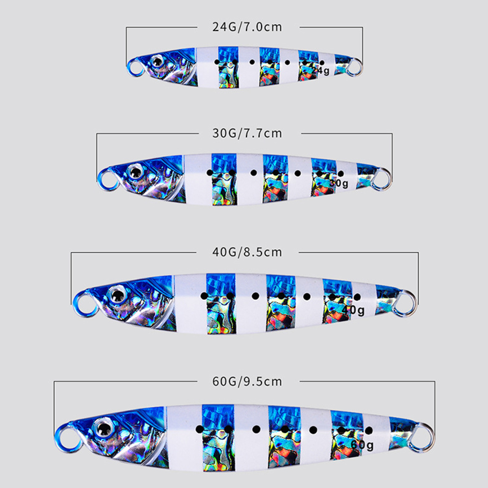 Proberos 5Pcs Luminous Long Sh - огляд і ціна Fishing Lure Spoon